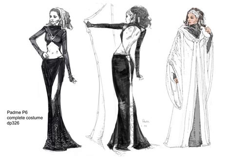 Always Star Wars — Gorgeous Padme Amidala concept art for Attack of...