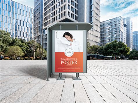 Brand Promotion Poster Mockup Free on Behance