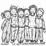 Pajama Coloring Pages  Free & Printable sketch template