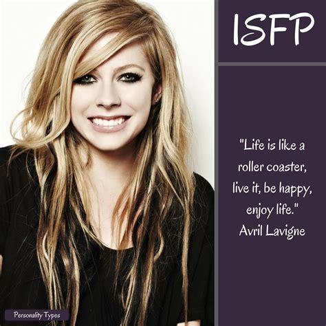 Avril Lavigne Thought to be an ISFP in the Myers Briggs personality ...