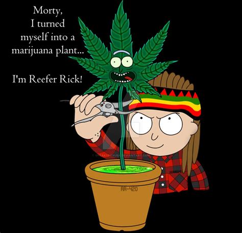 Weed Rick And Morty Background : Here you can explore hq rick and morty transparent ...