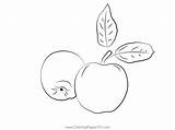 Apples To Coloring Page For Kids  Free Apple Printable Pages sketch template