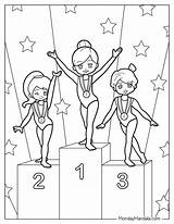 20 Gymnastics Coloring Pages Free PDF Printables sketch template