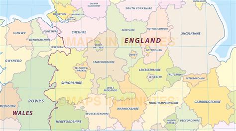 Map Of Counties South England / The Counties and Unitary Authorities of ...