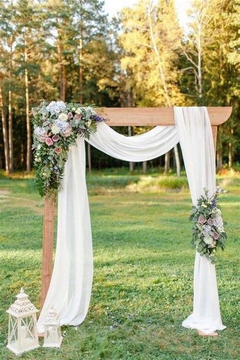 rustic outdoor wedding arch ideas #weddingarch rustic outdoor wedding ...