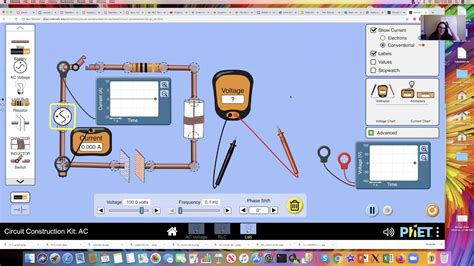 AC Capacitor and Inductor Circuits with PhET - YouTube