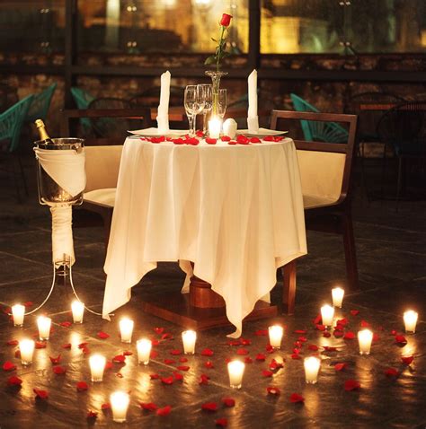 romance package, hotel | Candle light dinner ideas, Romantic dinner decoration, Candle light dinner