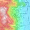 Mompeo topographic map, elevation, terrain