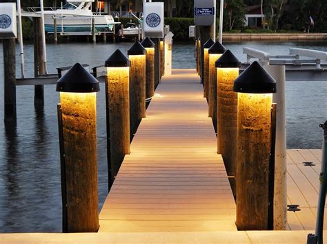 Nautical Dock Light Fixtures Lake House Dock, Lake Dock, Boat Dock, House Boat, House Yard ...