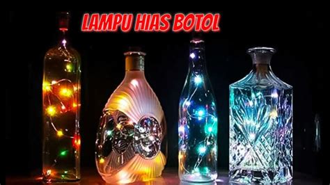 Kreasi Dari Gelas Kaca Dan Glitter - Cara Membuat lampu hias kamar dari ...