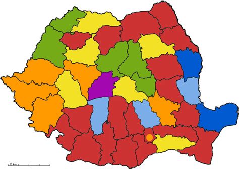 Romania-counties Map - Romania Map County Png, Transparent Png, png download, transparent png ...