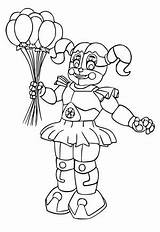 Free Printable FNAF Coloring Pages For Adults And Kids  Lystokcom sketch template