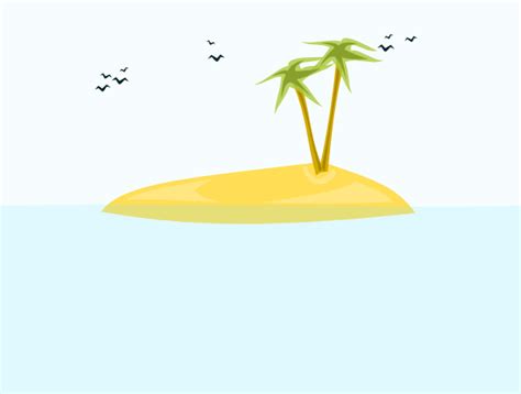 Tropical Island Clip Art at Clker.com - vector clip art online, royalty free & public domain