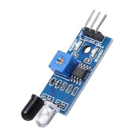 2 LED IR Obstacle Sensor Transmitter & Receiver IR Obstacle Sensor ...