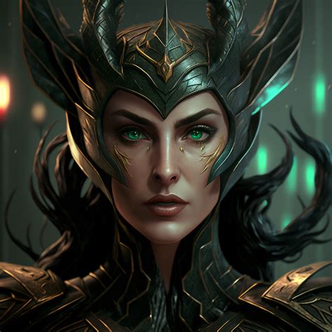 Hela Concept Art by Midjourney by MarceloSilvaArt on DeviantArt