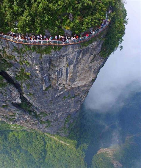 Tianmen Mountain, China : r/pics