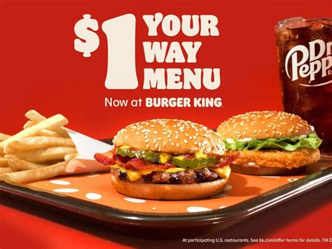 Burger King is launching a dollar menu, reviving the fast-food value ...