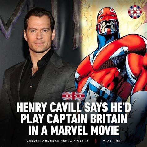 Henry Cavill's potential role as Captain Britain in Captain America ...