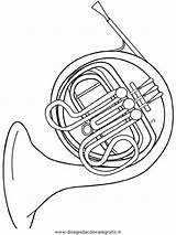 Kidsnfun Kleurplaat Muziekinstrumenten Trombone – Kleurplaten sketch template