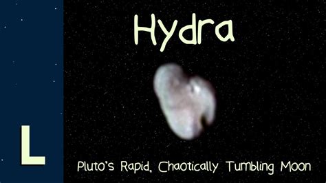 Hydra - Pluto's Rapid, Chaotically Tumbling Moon - YouTube