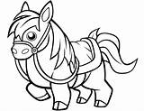 Horse Cute Coloring Page Free Printable  Vrogueco sketch template