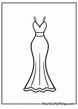 30 Dress Coloring Pages Free To Download Printables sketch template