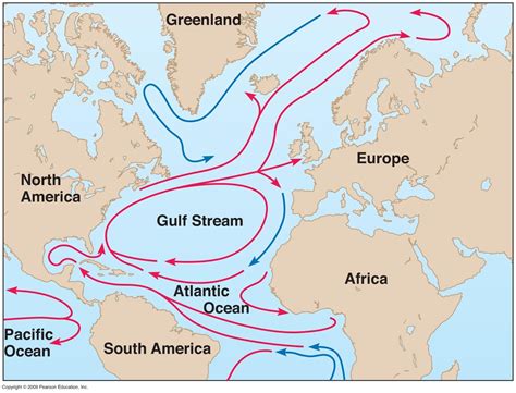 atlantic currents | South america, North america, Pacific ocean
