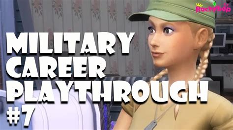 The Sims 4 Military Career Playthrough #7 // Becoming a Covert Officer! - YouTube