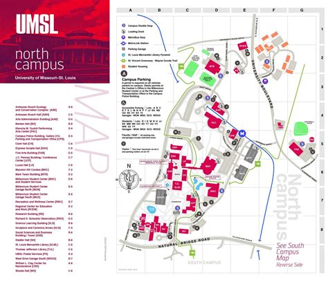 Umsl North Campus Map: Navigating Your Way Around Campus - Neebish Island Michigan Map