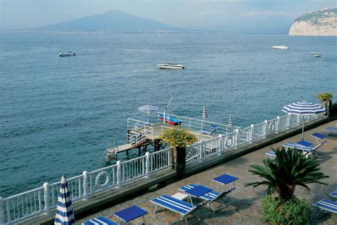 Hotel Royal Sorrento - Private beach | Royal hotel, Sorrento hotel, Grand hotel