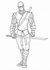Warrior Coloring Pages sketch template