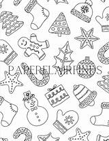 10 Coloring Pages Christmas Winter Book  Etsy sketch template