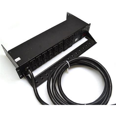 APC AP7811 Rack Mountable PDU Metered 2U 30A 208V (12) C13s & (4) C19 ...