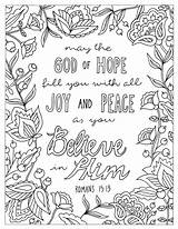 Free Printable Hope Coloring Pages sketch template