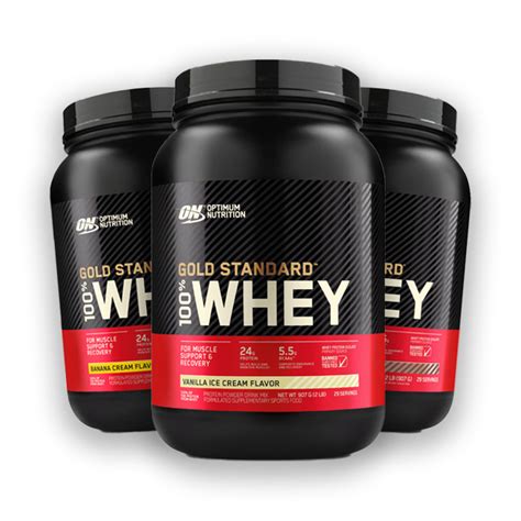 Gold Standard Whey Protein by Optimum Nutrition 907g (2lbs)