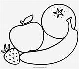 Frutas Coloring Pages sketch template