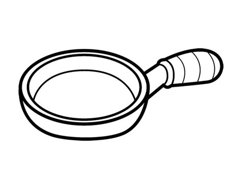 Pots And Pans Coloring Pages at GetDrawings | Free download