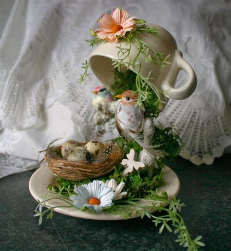 Stunning DIY Tea Cup Fairy Garden Ideas 33 | Cup and saucer crafts, Teacup crafts, Fairy garden ...