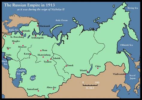 Russia map 1900 - Map of Russia 1900 (Eastern Europe - Europe)