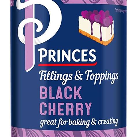 Princes Black Cherry Fruit Filling 6x410g - Morgan Williams International Inc.