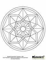 Mosaic coloring Pages To Download And Print For Free sketch template
