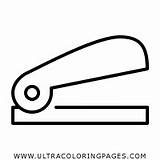 Stapler Coloring Pages For Kids To Print Sketch Page sketch template
