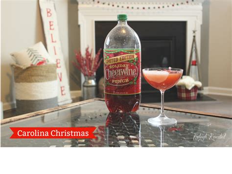 Raleigh Revealed: Cheerwine Holiday Punch Cocktail: Christmas in Carolina