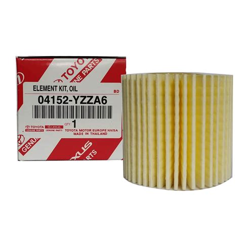 TOYOTA Genuine Parts Oil Filter 04152-YZZA6 for Toyota Altis ( 2013 ...