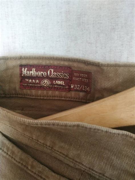 Vintage Marlboro Classic Pants Brown W32/L34 | Etsy