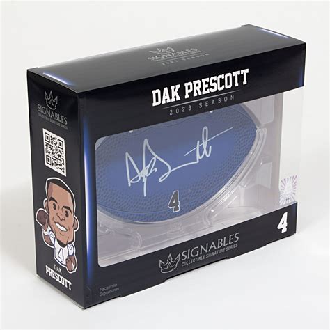 Dak Prescott NFLPA 2023 Sports Collectible Facsimile Signature – Signables