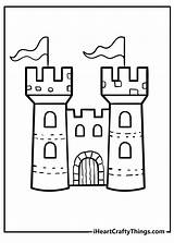 Printable Castle Coloring Pages sketch template
