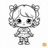 Baby Girl Coloring Page For Kids  Free Printable sketch template