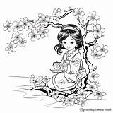 Japanese Coloring Pages  Free & Printable sketch template