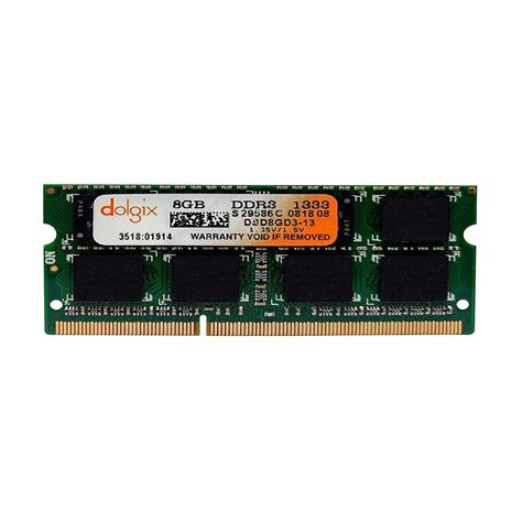 Dolgix 8GB DDR3 1333 MHz Laptop Ram SODIMM Memory Module - Vaya Memory